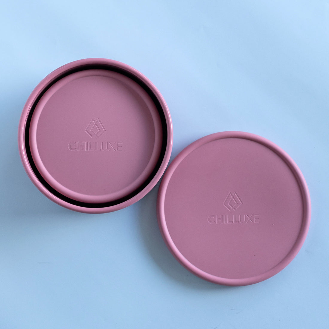 Round Silicone Lunch Box Set - 700ml & 300ml