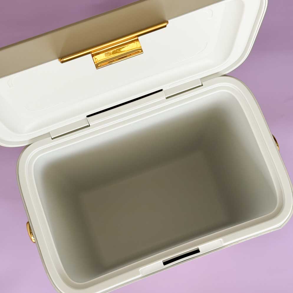 The 10L Champagne Wine Cooler Box - Cream