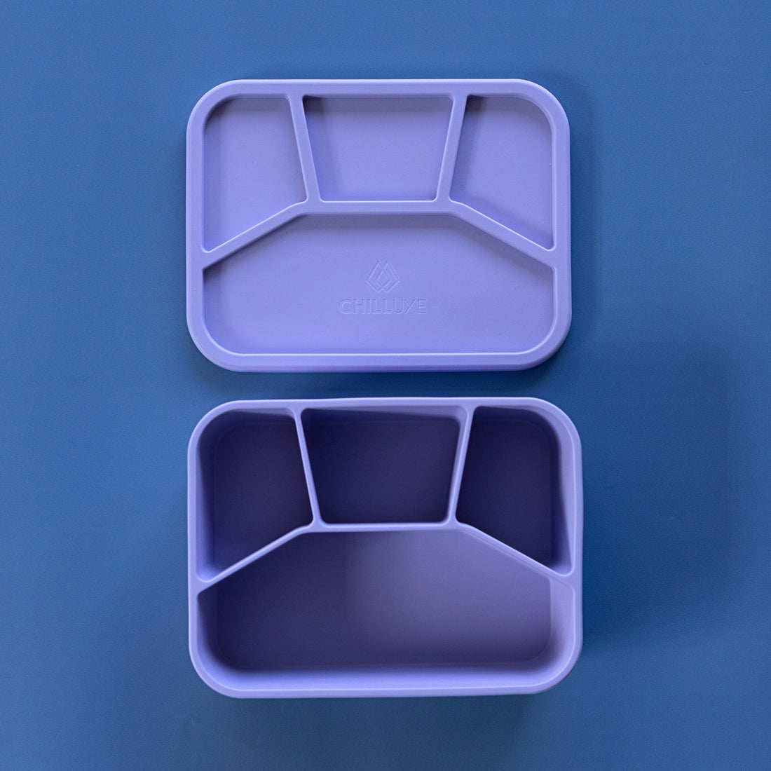 Silicone Lunch Box - 4 Compartment